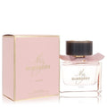 AuraGlow Burberry My Burberry Blush eau de parfum bottle and pink box with a decorative ribbon bow