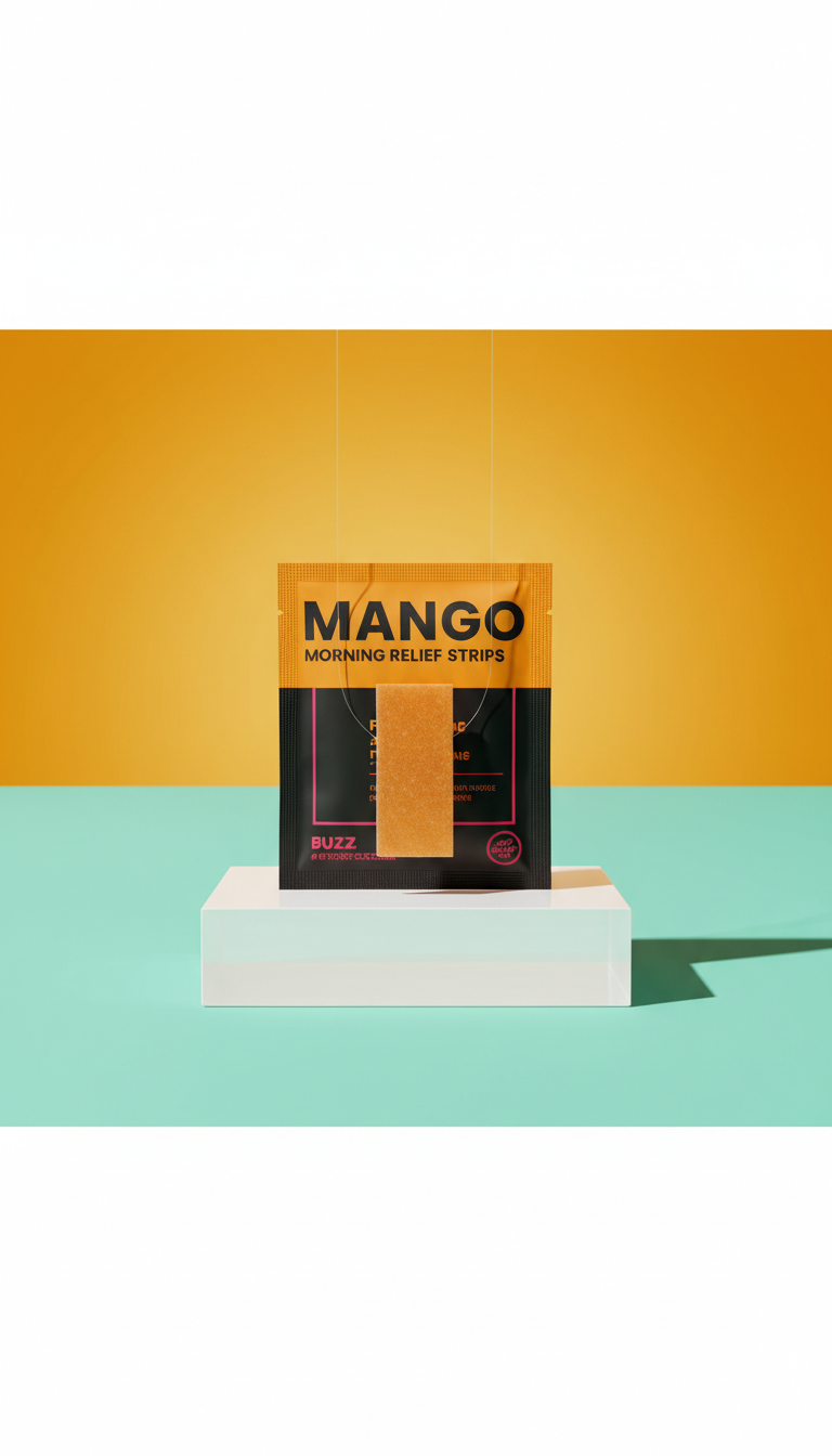 Mango Flavor Hangover Strips Single Pack