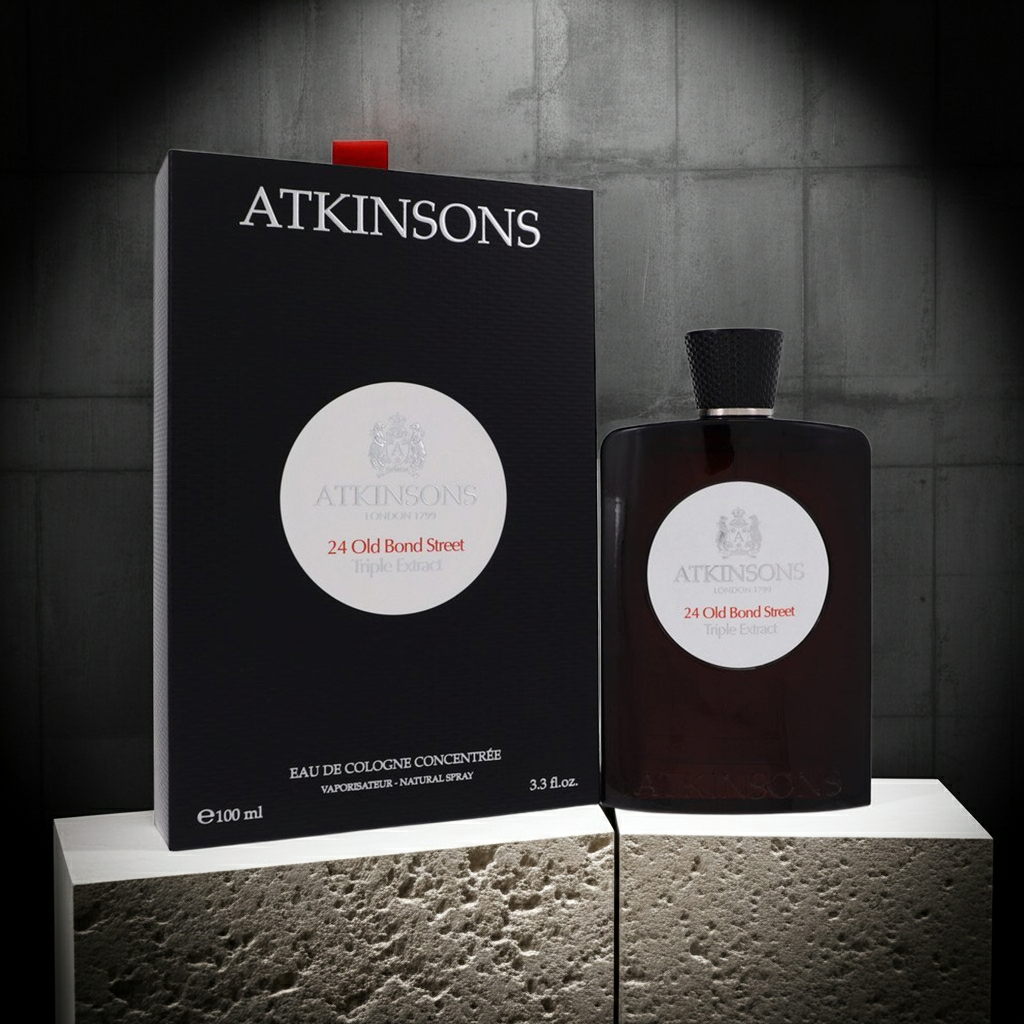 24 Old Bond Street Triple Extract by Atkinsons Eau De Cologne Concentree Spray 3.3 oz (Men)
